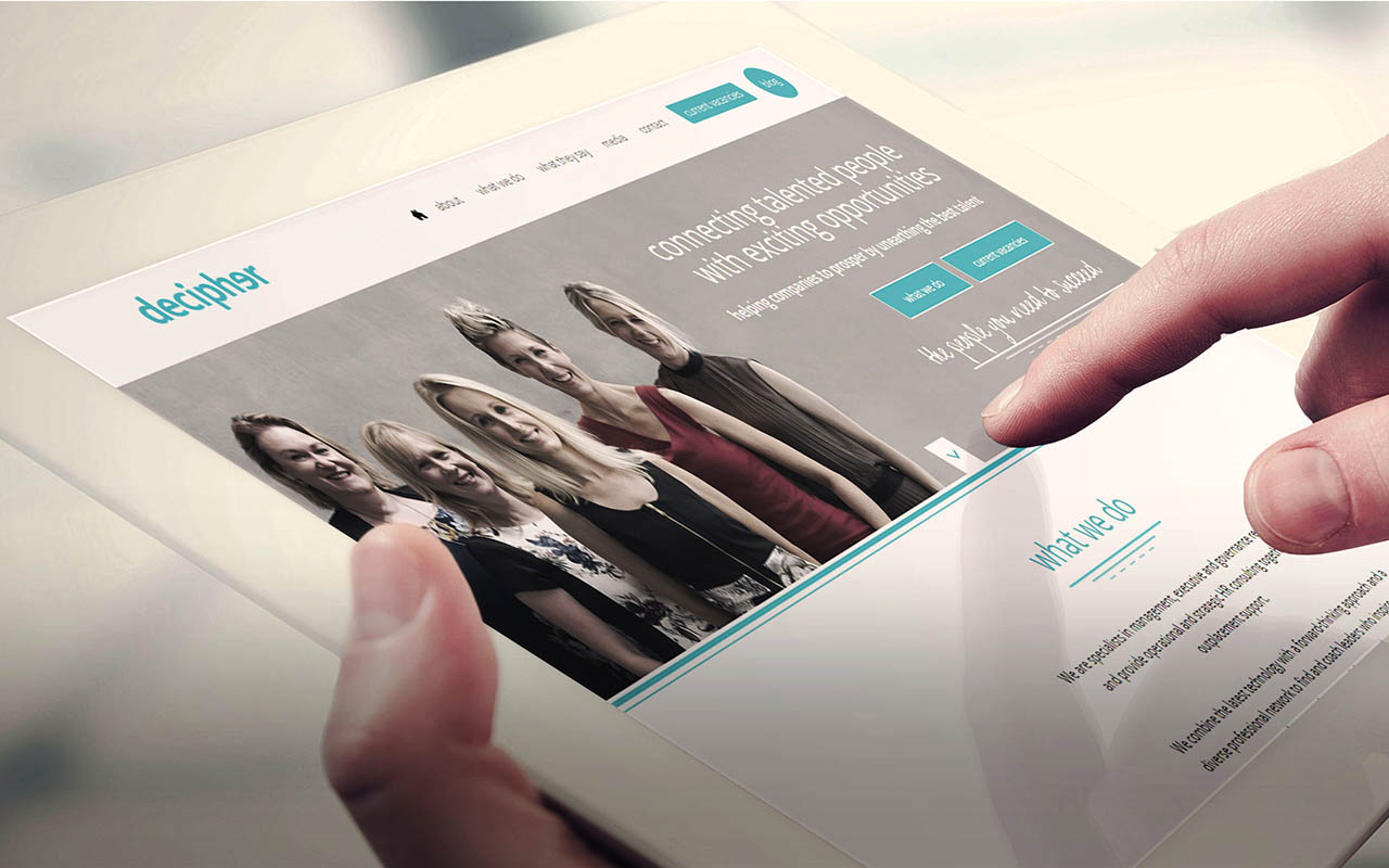Decipher Corporate Website - Corporate, Web Design, Professional Services, UX/UI Design, Business, Web + App - Creative digital design portfolio by Mondo Digital agency Christchurch New Zealand