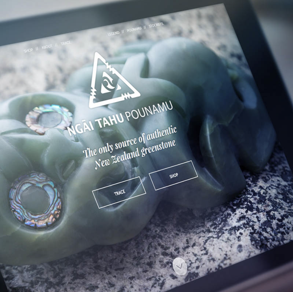 Ngai Tahu Pounamu Website Design - Web Design, E-commerce, Cultural Heritage, Jewelry, Maori Culture, UX/UI Design, Web + App - Creative digital design portfolio by Mondo Digital agency Christchurch New Zealand