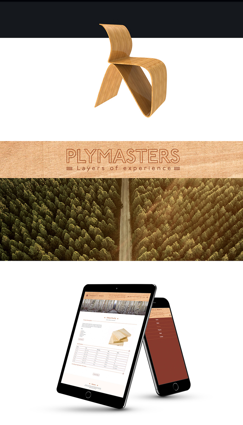 Plymasters Website Design + Development - Branding, Web Design, Mobile App, Logo Design, Timber Industry, Web + App, UX UI Design - Creative digital design portfolio by Mondo Digital agency Christchurch New Zealand